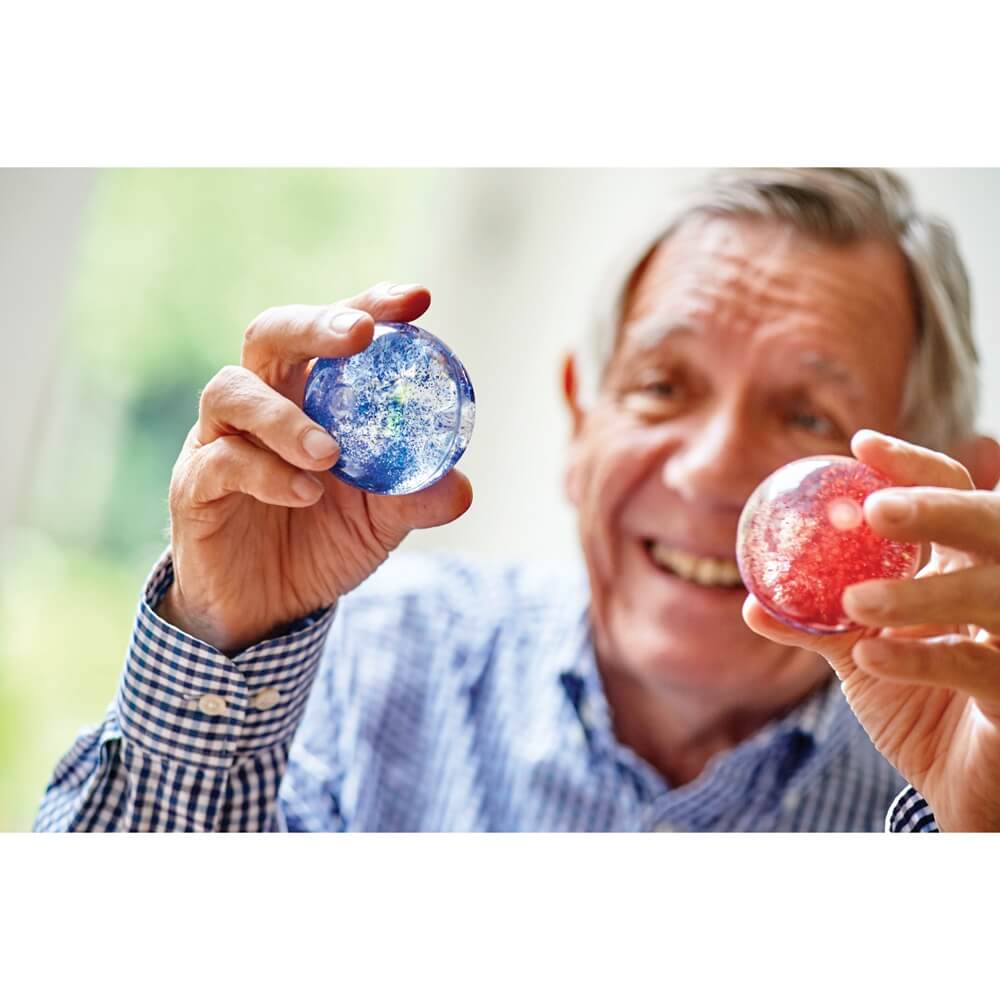 Balles sensorielles - stimuler le sens du toucher des personnes âgées