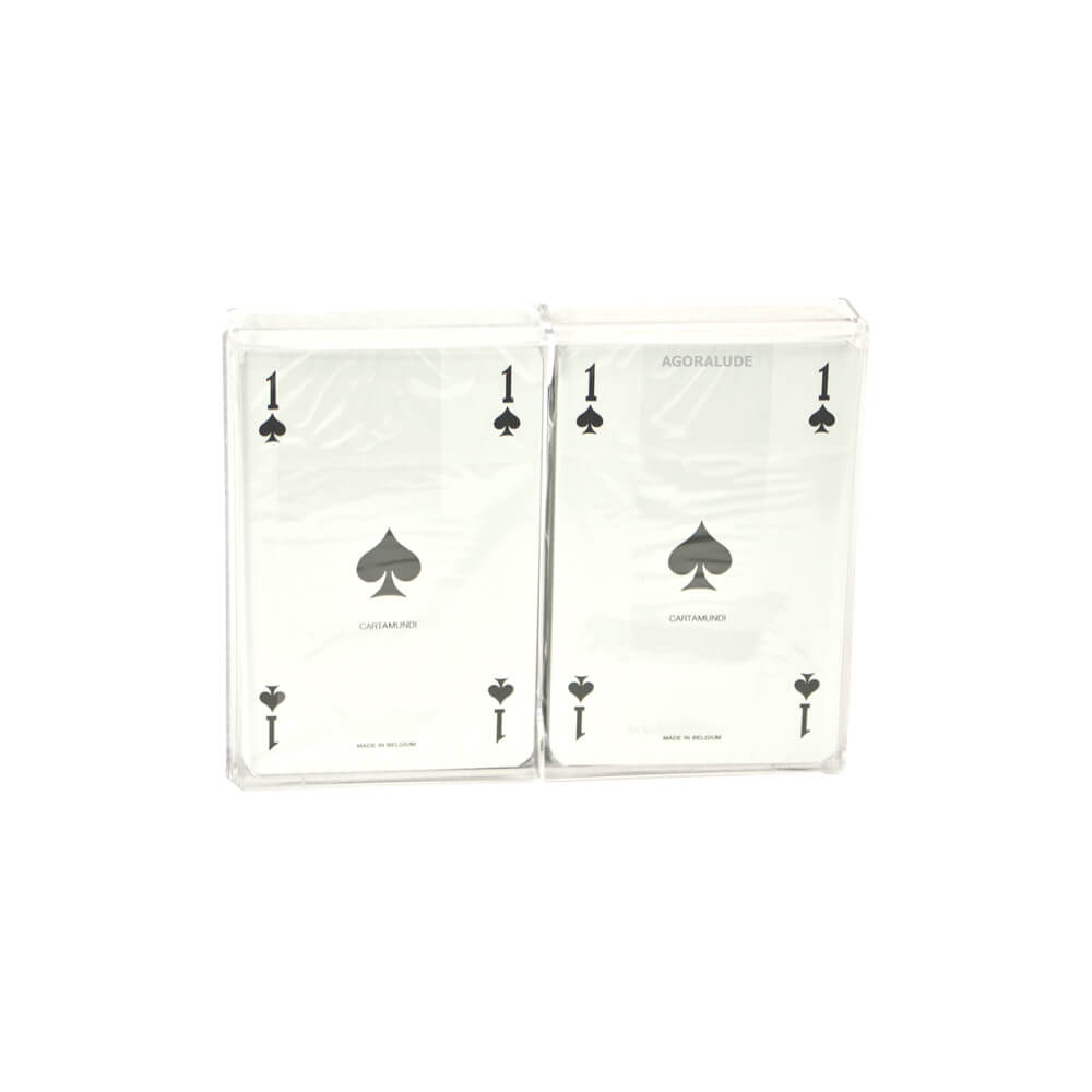 2 jeux de 54 cartes classiques - Carte à jouer